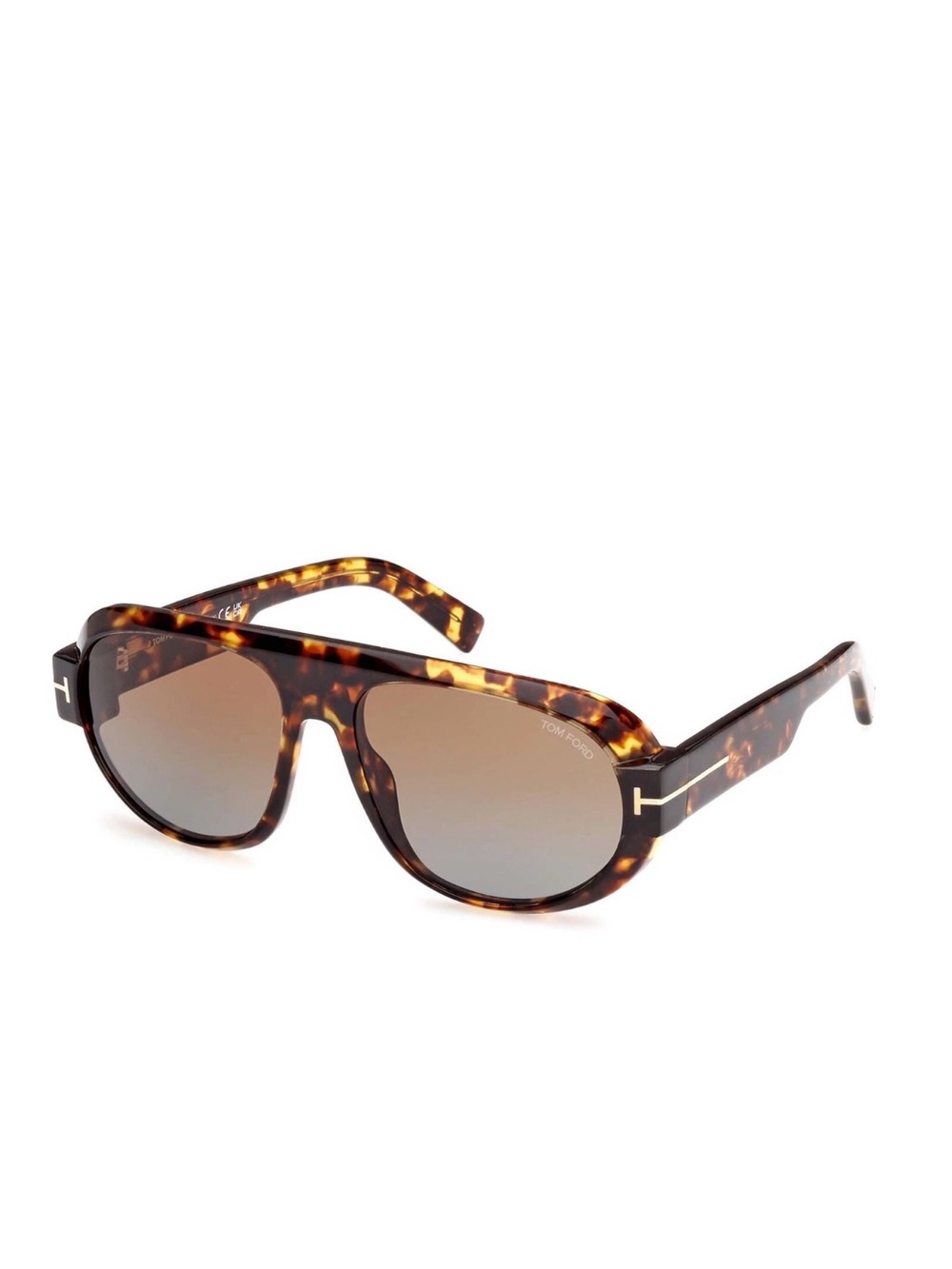 Tom Ford Blake-02 FT1102 52F Sunglasses Dark Havana